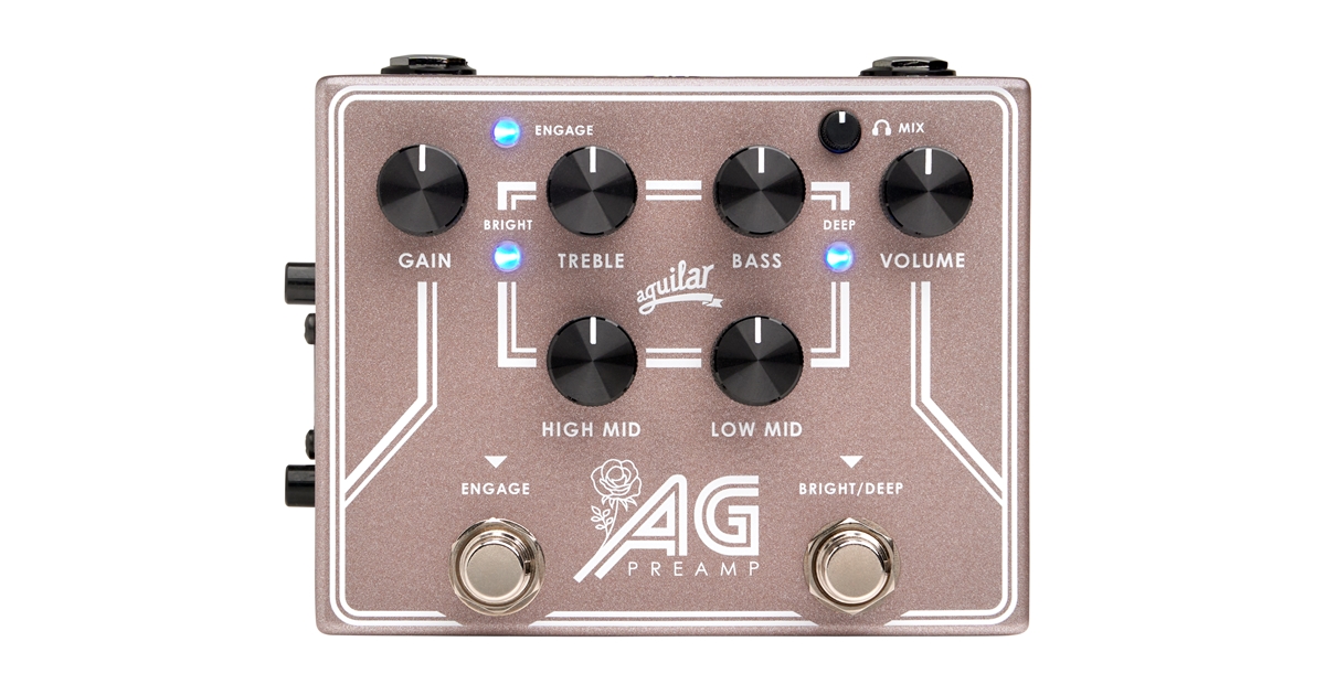 AGUILAR AG PREAMP PEDAL - LE BCAM