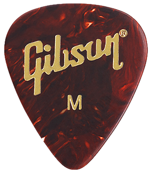 Gibson Accessories APRT12-74M Tortoise Medium Pack/12