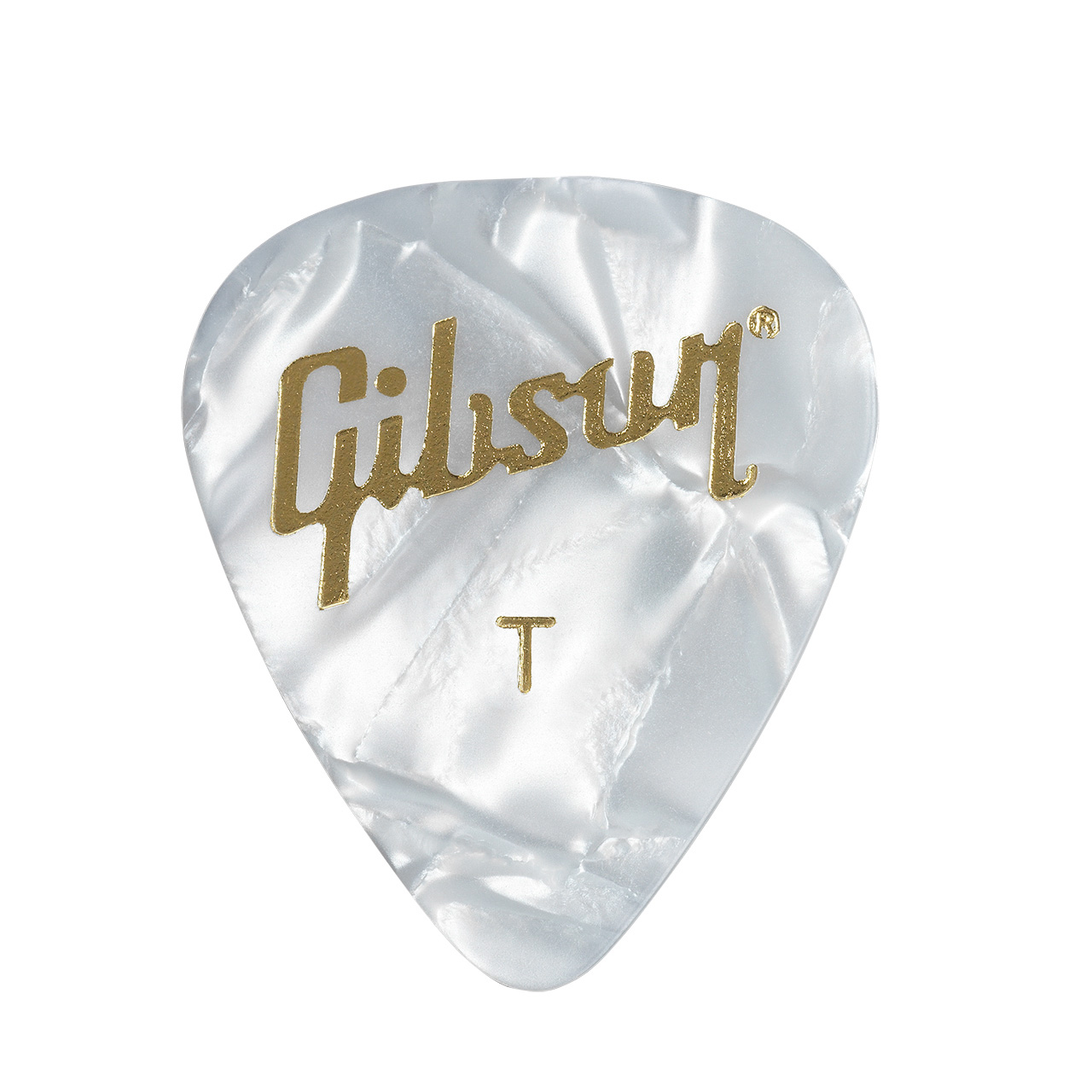 Gibson Accessories APRW12-74T Pearloid White Thin Pack/12