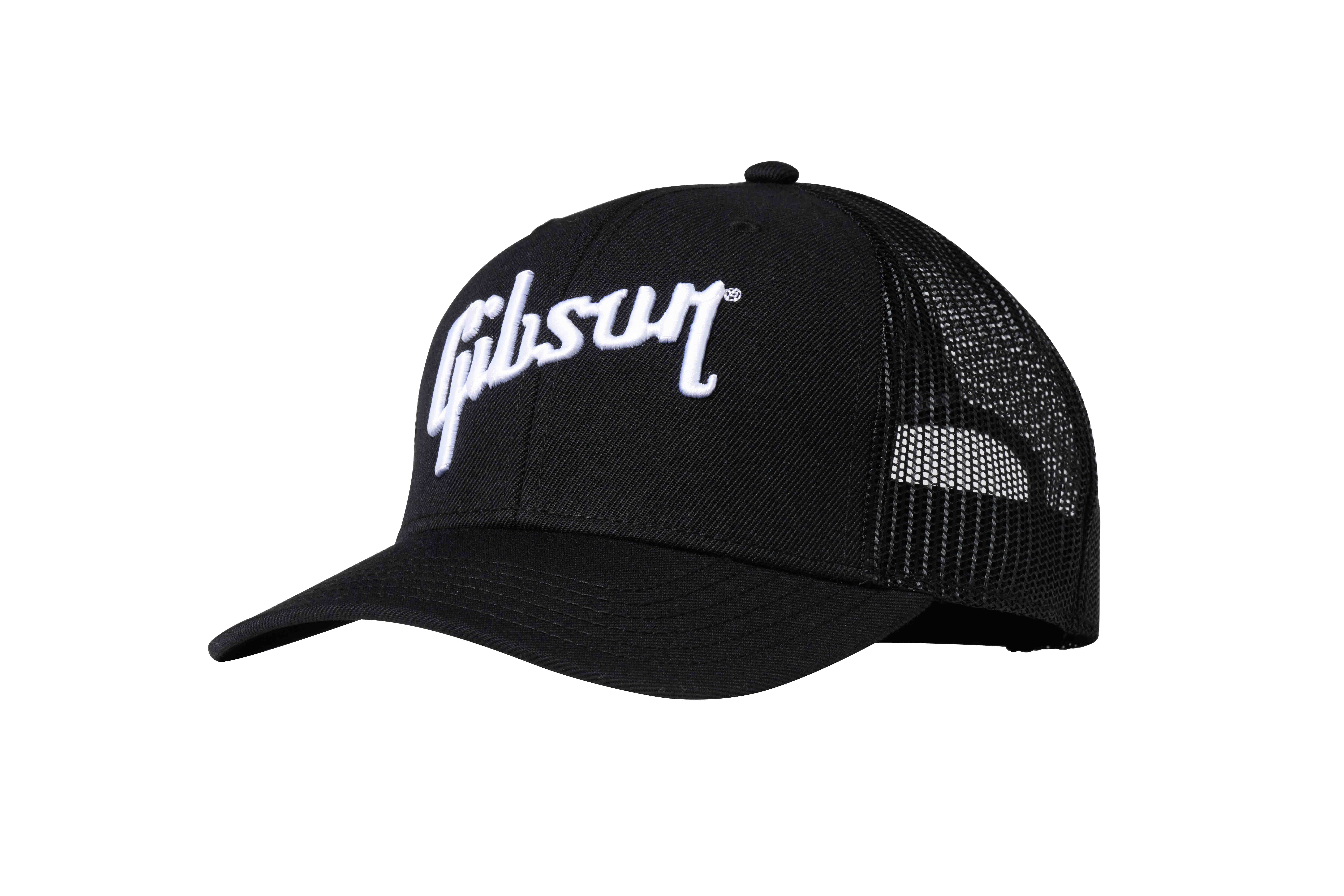 Gibson Accessories GA-BLKTRHT Classic Trucker