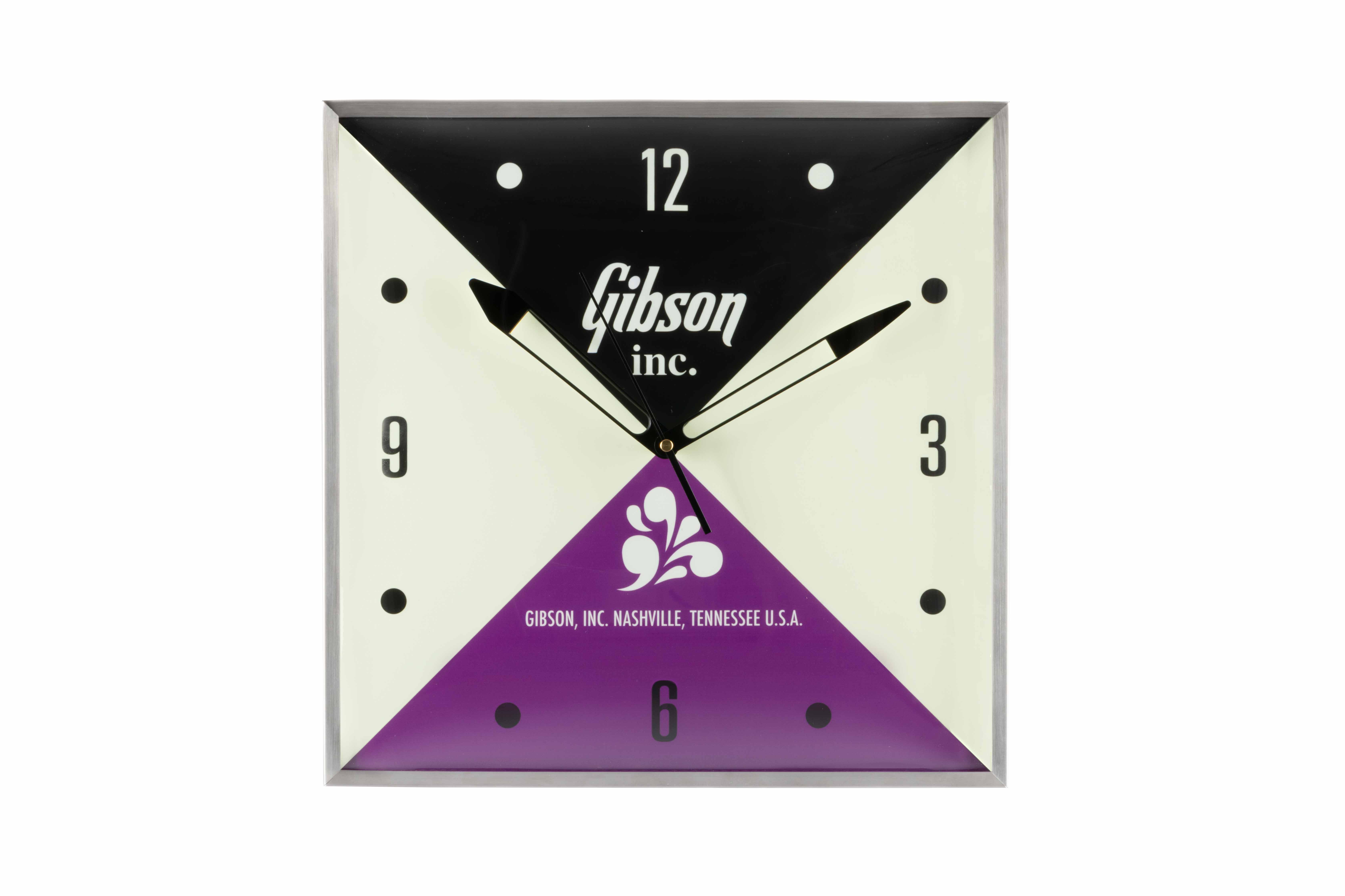 GIBSON GA-CLK3 OROLOGIO VINTAGE RETROILLUMINATO GIBSON INC.