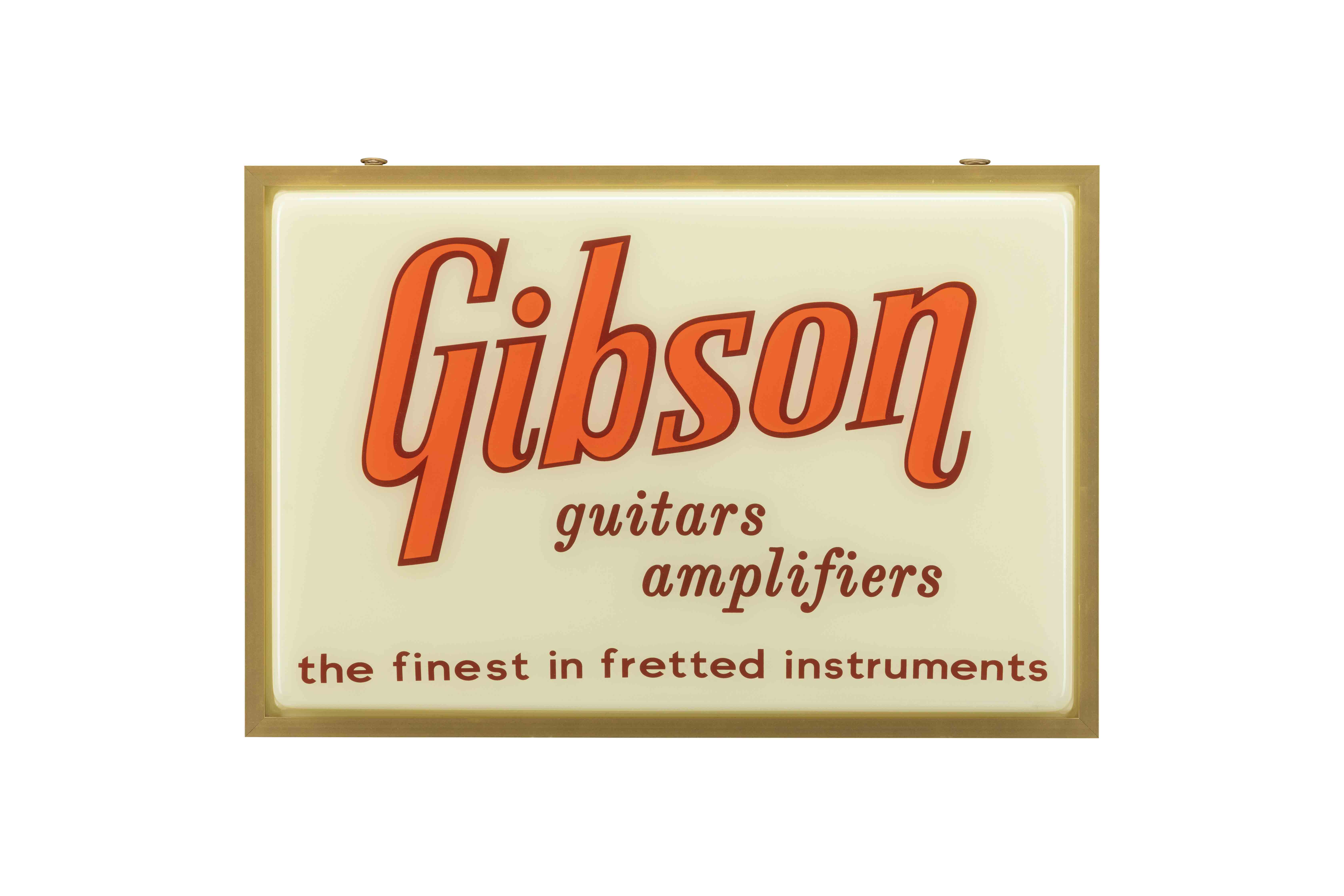 GIBSON GA-SGN1 INSEGNA LED SIGN GUITARS & AMPLIFIERS
