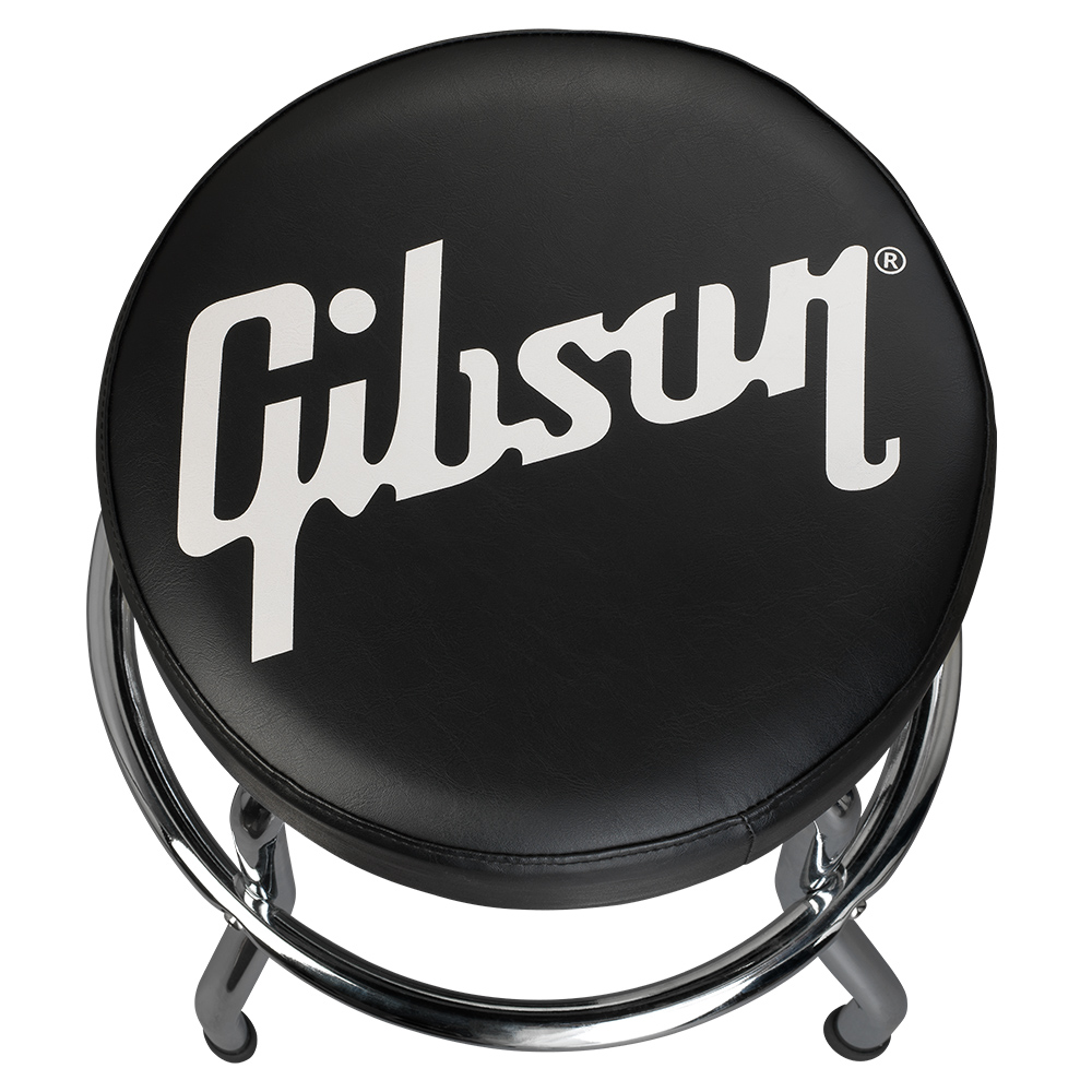 Gibson Accessories GA-STOOL2 Premium Playing Stool Standard Logo Short 24