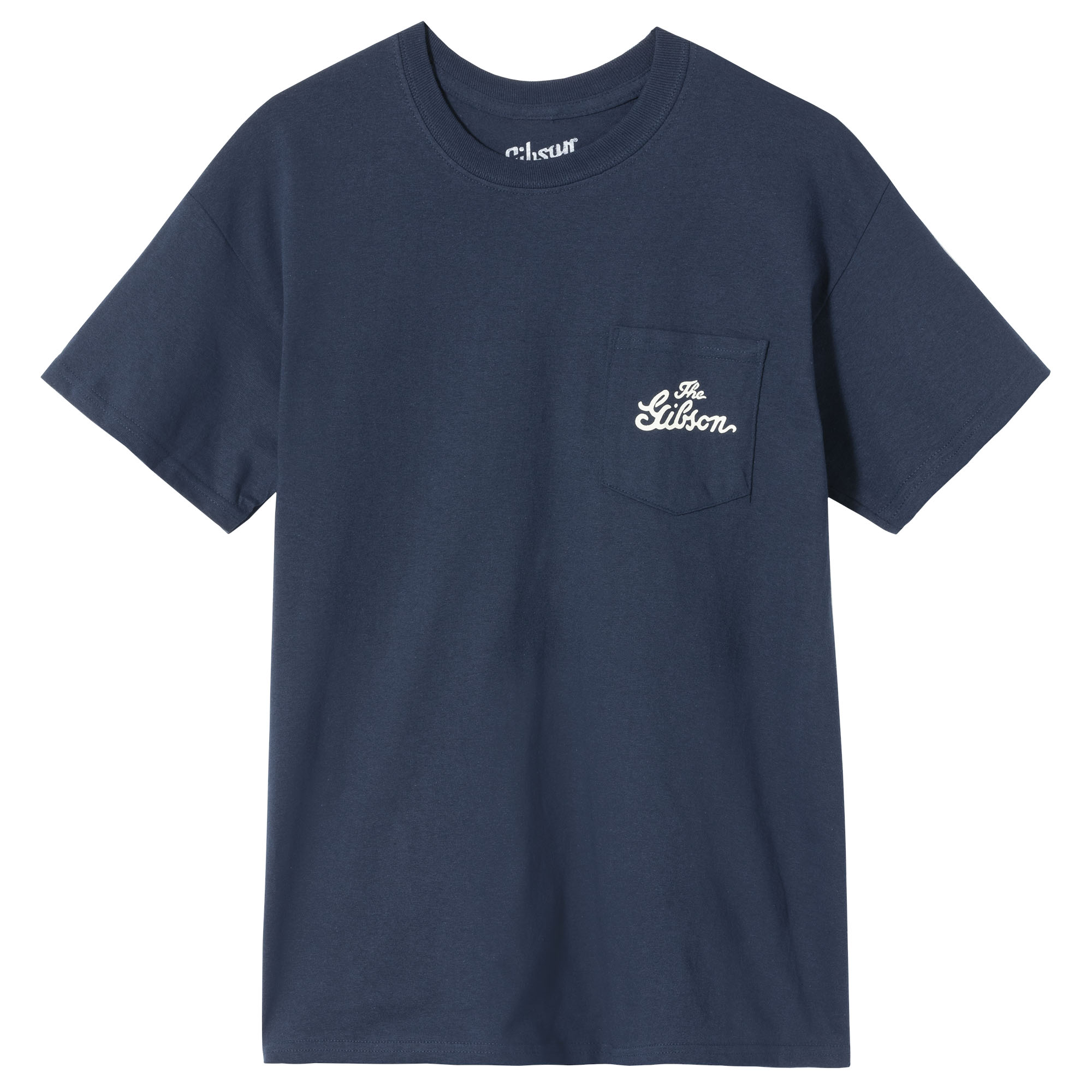 Gibson Accessories GA-TEE-PREM-NVY-MD Premium Instruments T-shirt Navy M