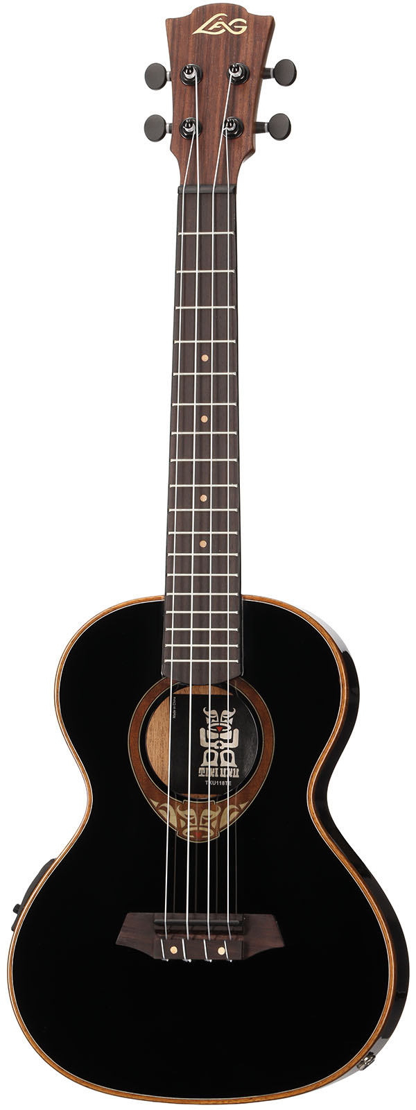 LAG TKU118TE Ukulele Tenore EQ Black