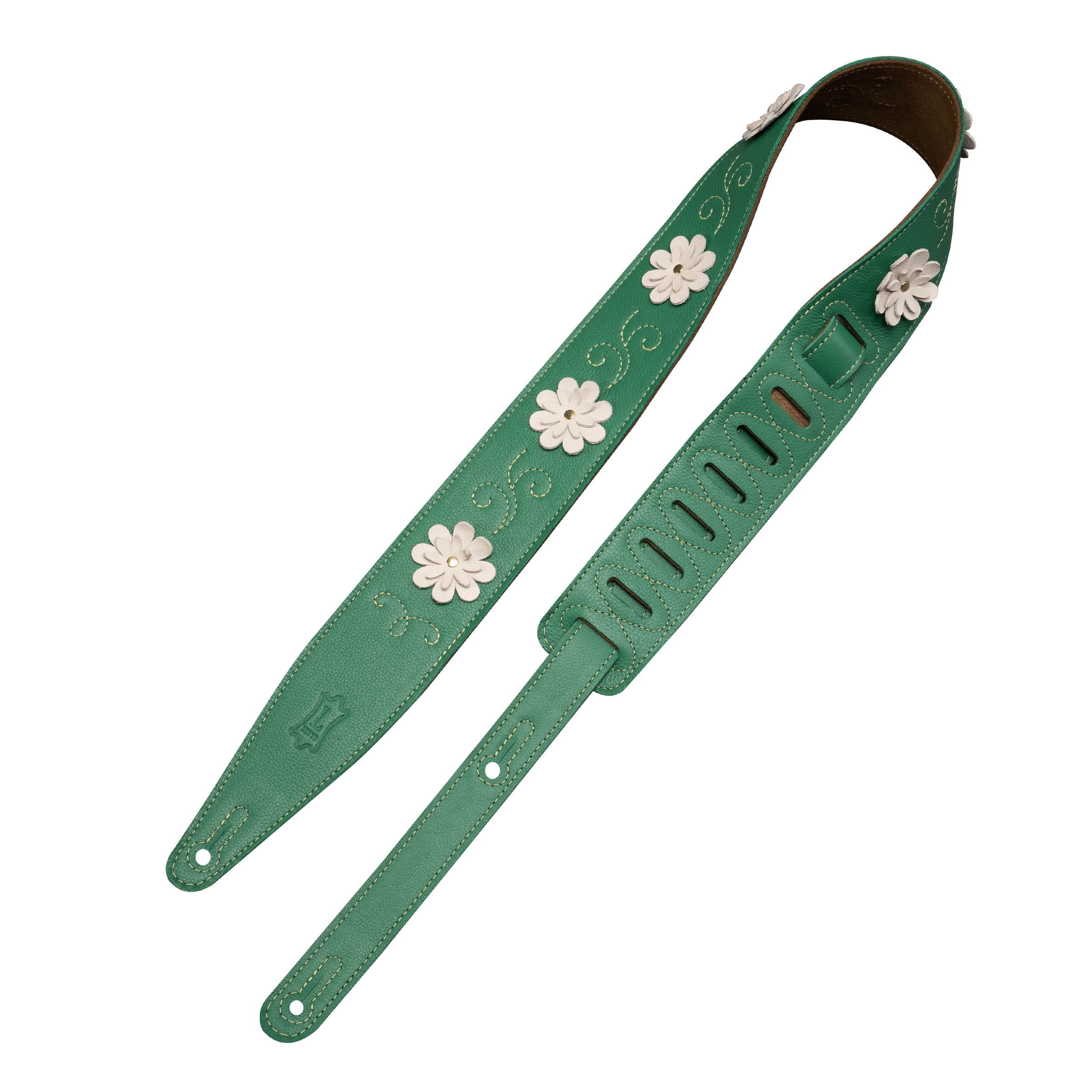 LEVY'S MG317IB-001 TRACOLLA IN PELLE GREEN 2.5 LEVY'S MG317IB-001 TRACOLLA IN PELLE GREEN 2.5