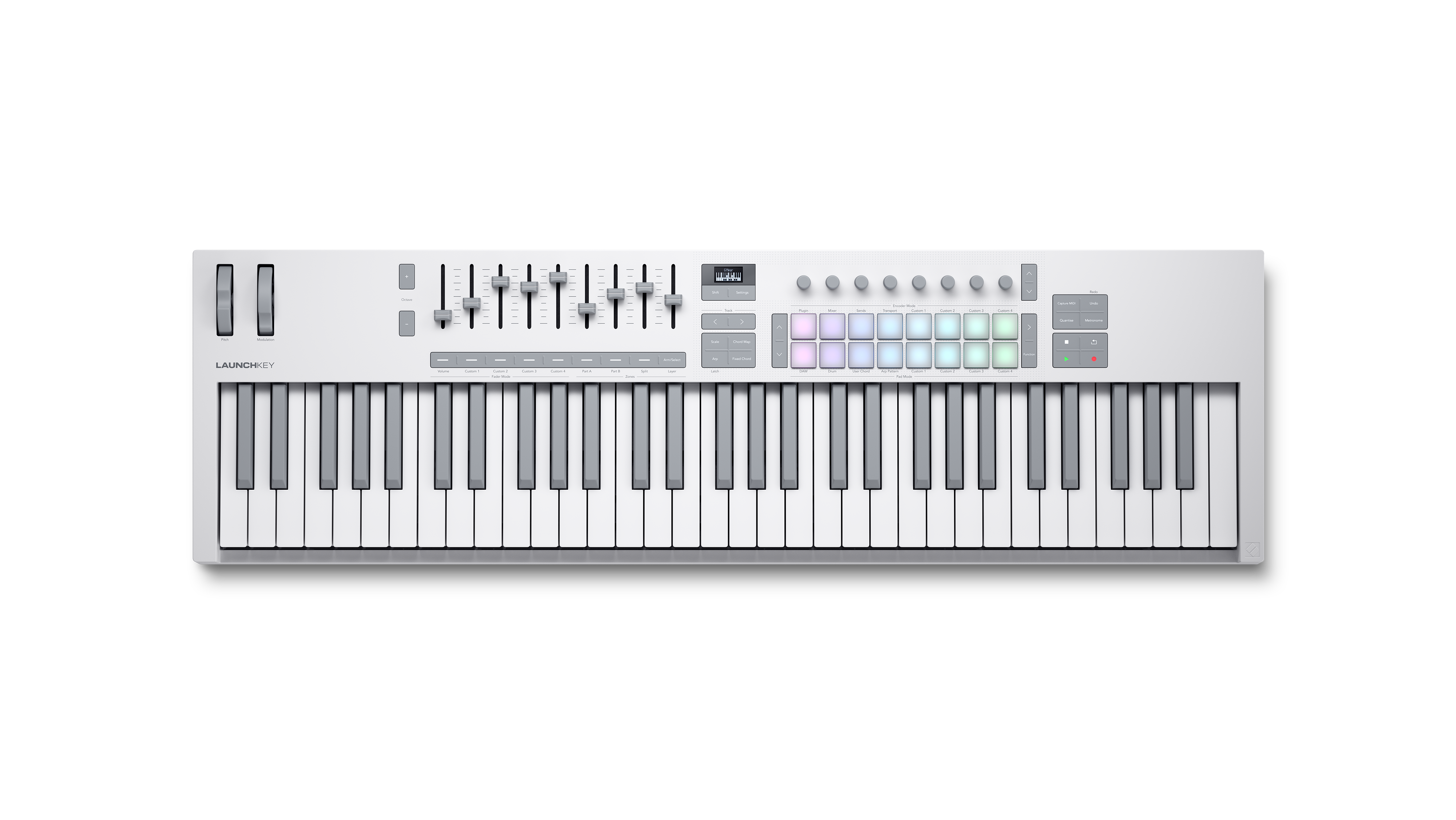 Novation Launchkey 61 MK4 WHITE
