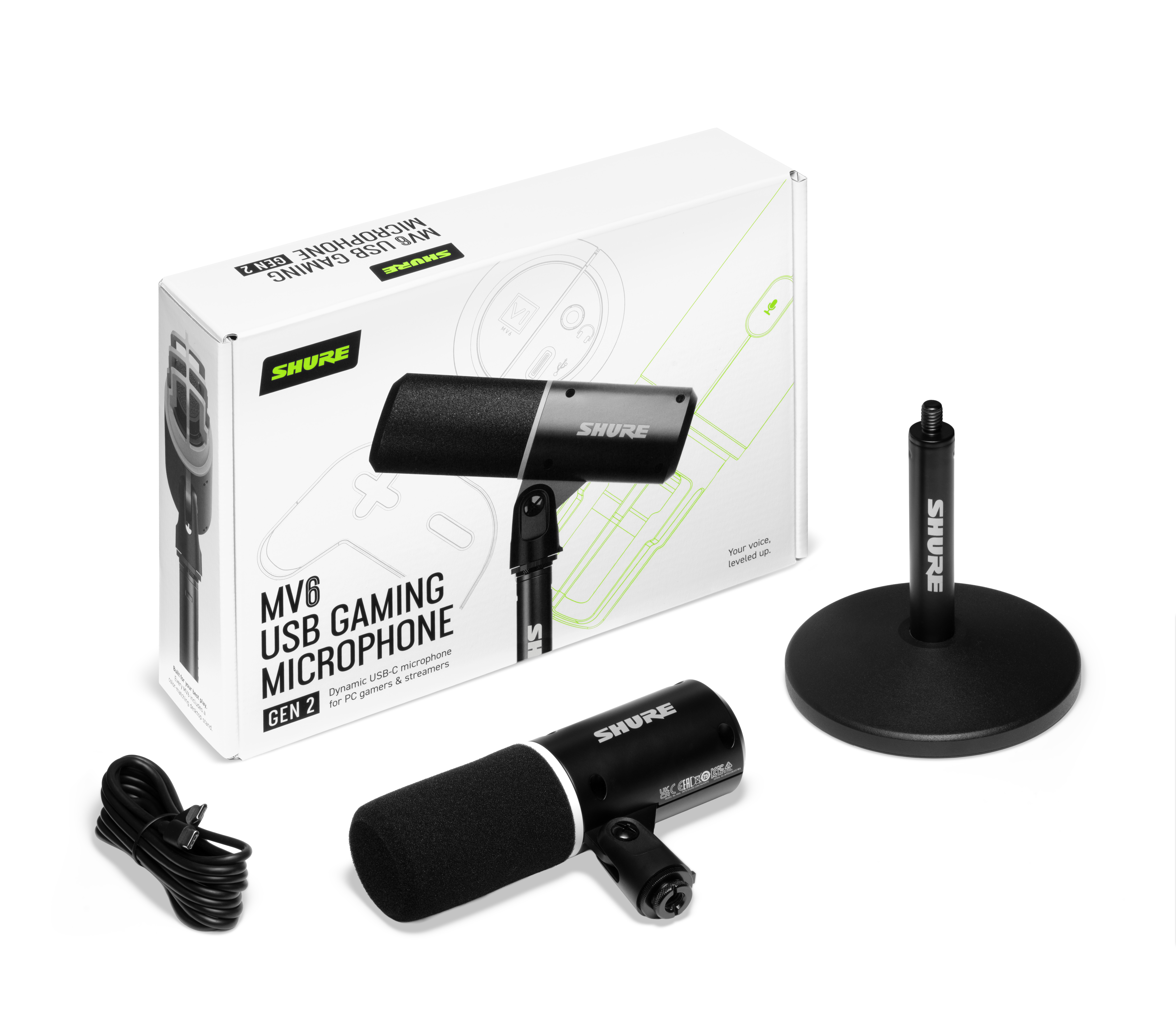 SHURE MV6 GEN 2 K SHURE MV6 GEN 2 K