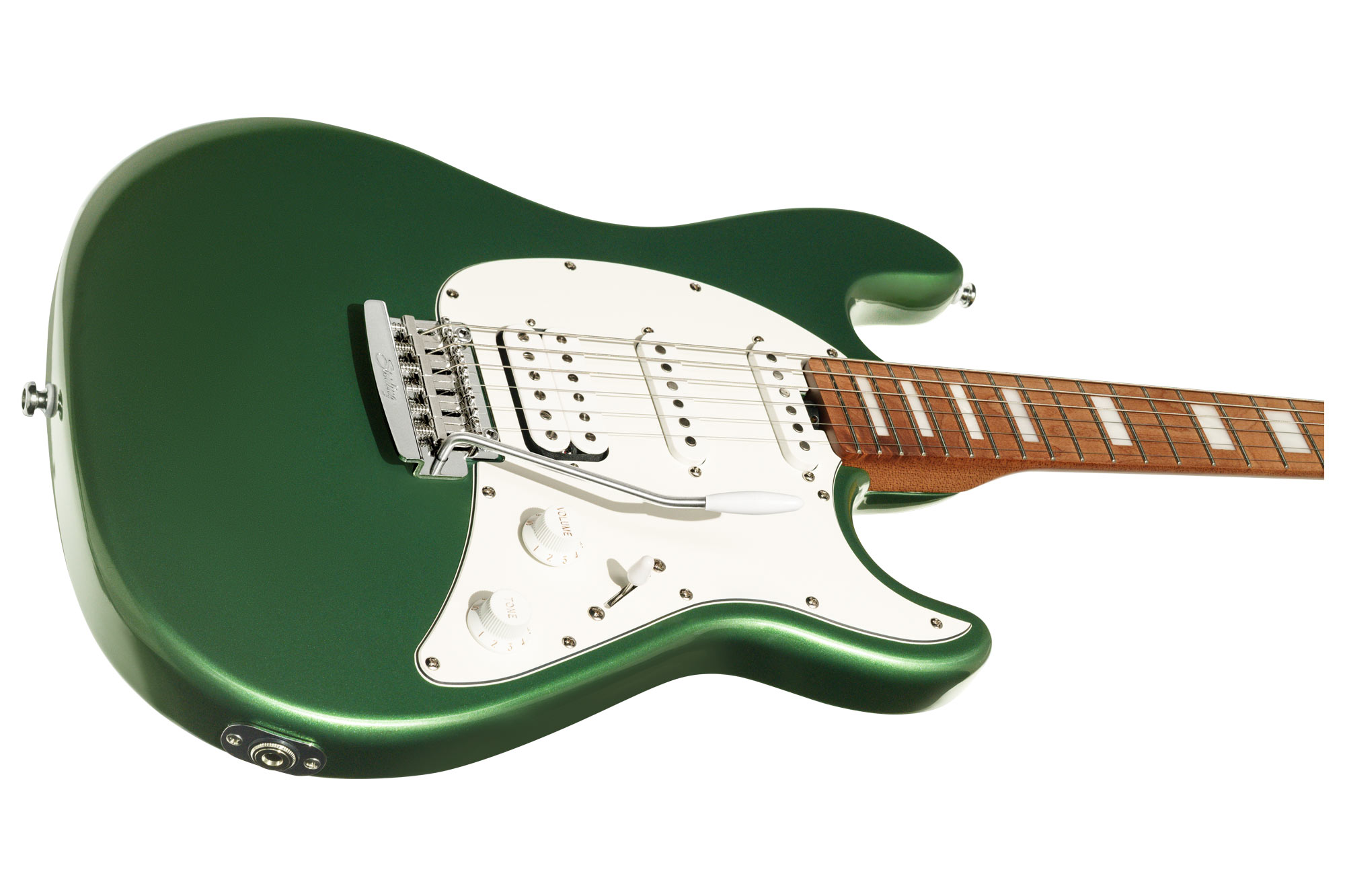 Sterling by MusicMan Cutlass CT50X HSS Plus Charging Green