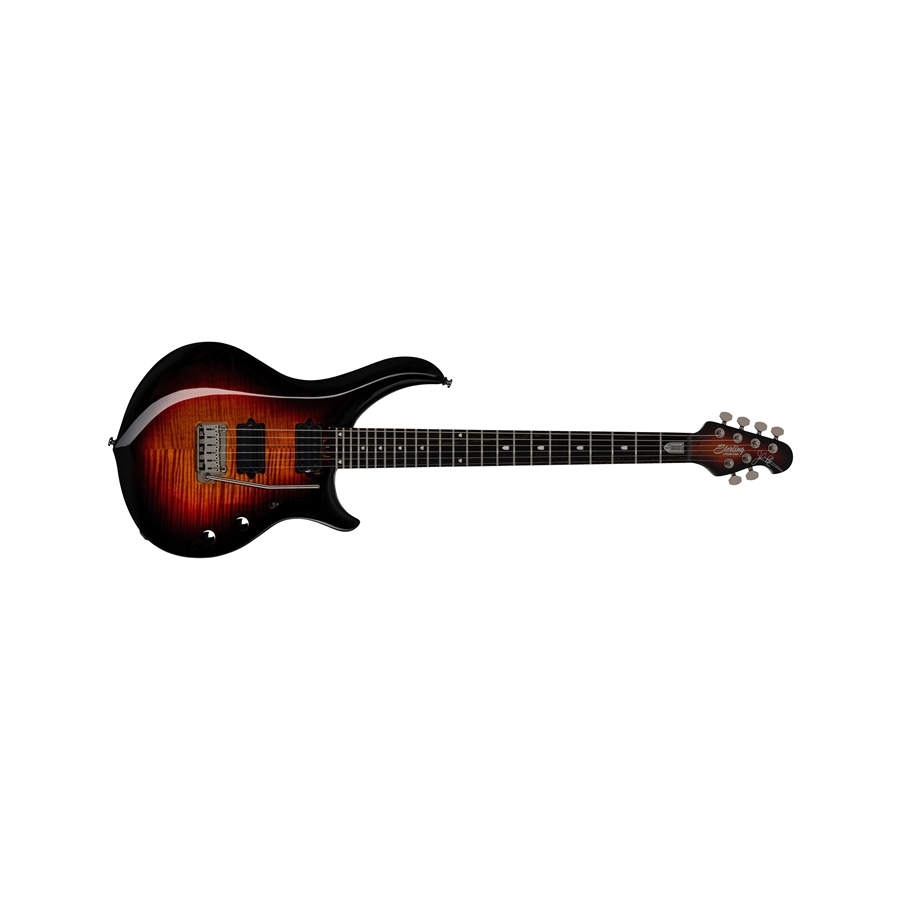 STERLING BY MUSIC MAN MAJESTY 200X FLAME MAPLE TIGER EYE STERLING BY MUSIC MAN MAJESTY 200X FLAME MAPLE TIGER EYE
