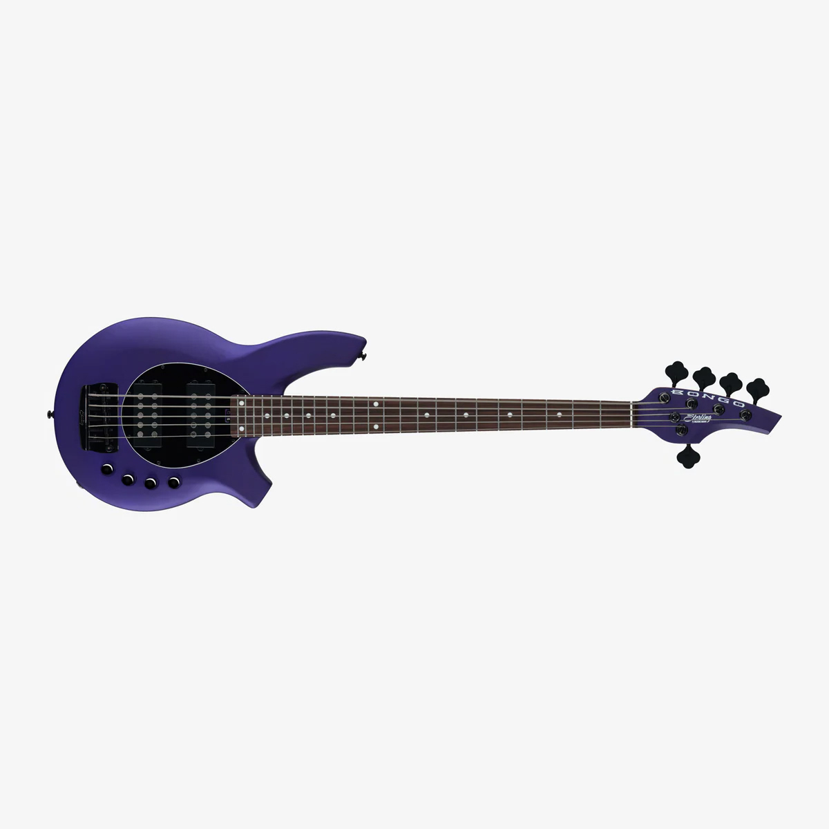 STERLING BY MUSIC MAN BONGO 5 FIREMIST PURPLE SATIN STERLING BY MUSIC MAN BONGO 5 FIREMIST PURPLE SATIN
