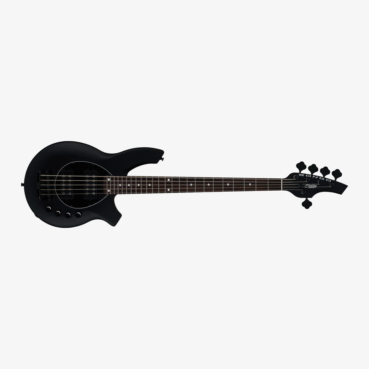 STERLING BY MUSIC MAN BONGO 5 STEALTH BLACK STERLING BY MUSIC MAN BONGO 5 STEALTH BLACK