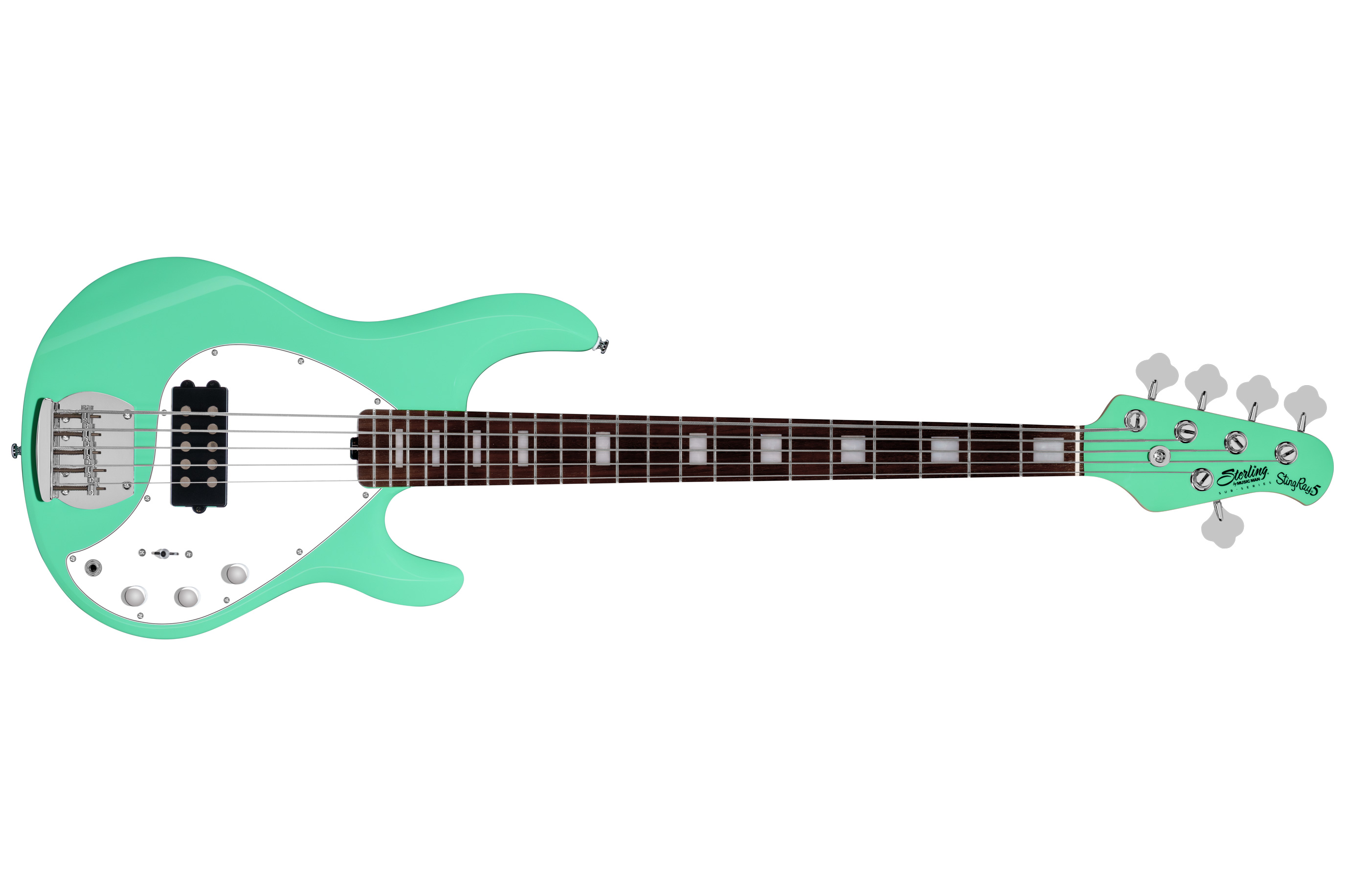 STERLING BY MUSIC MAN STINGRAY PLUS RAY5X SEAFOAM GREEN STERLING BY MUSIC MAN STINGRAY PLUS RAY5X SEAFOAM GREEN