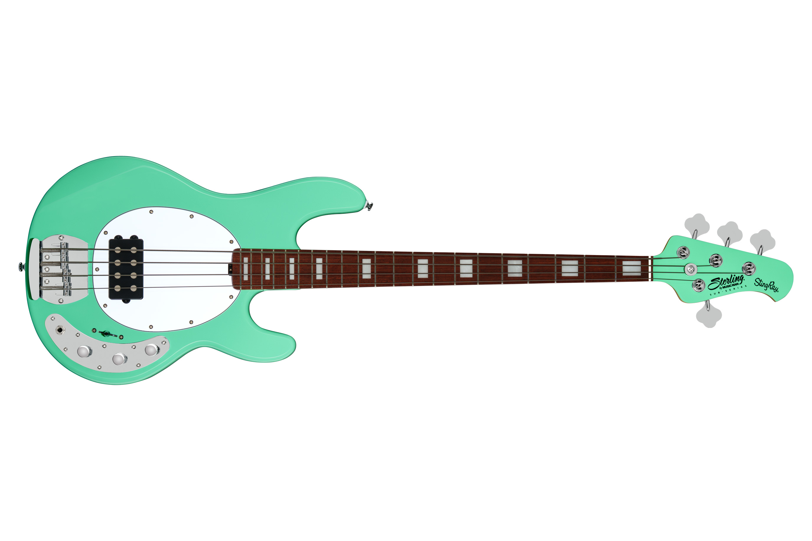 STERLING BY MUSIC MAN STINGRAY PLUS RAY4X SEAFOAM GREEN STERLING BY MUSIC MAN STINGRAY PLUS RAY4X SEAFOAM GREEN